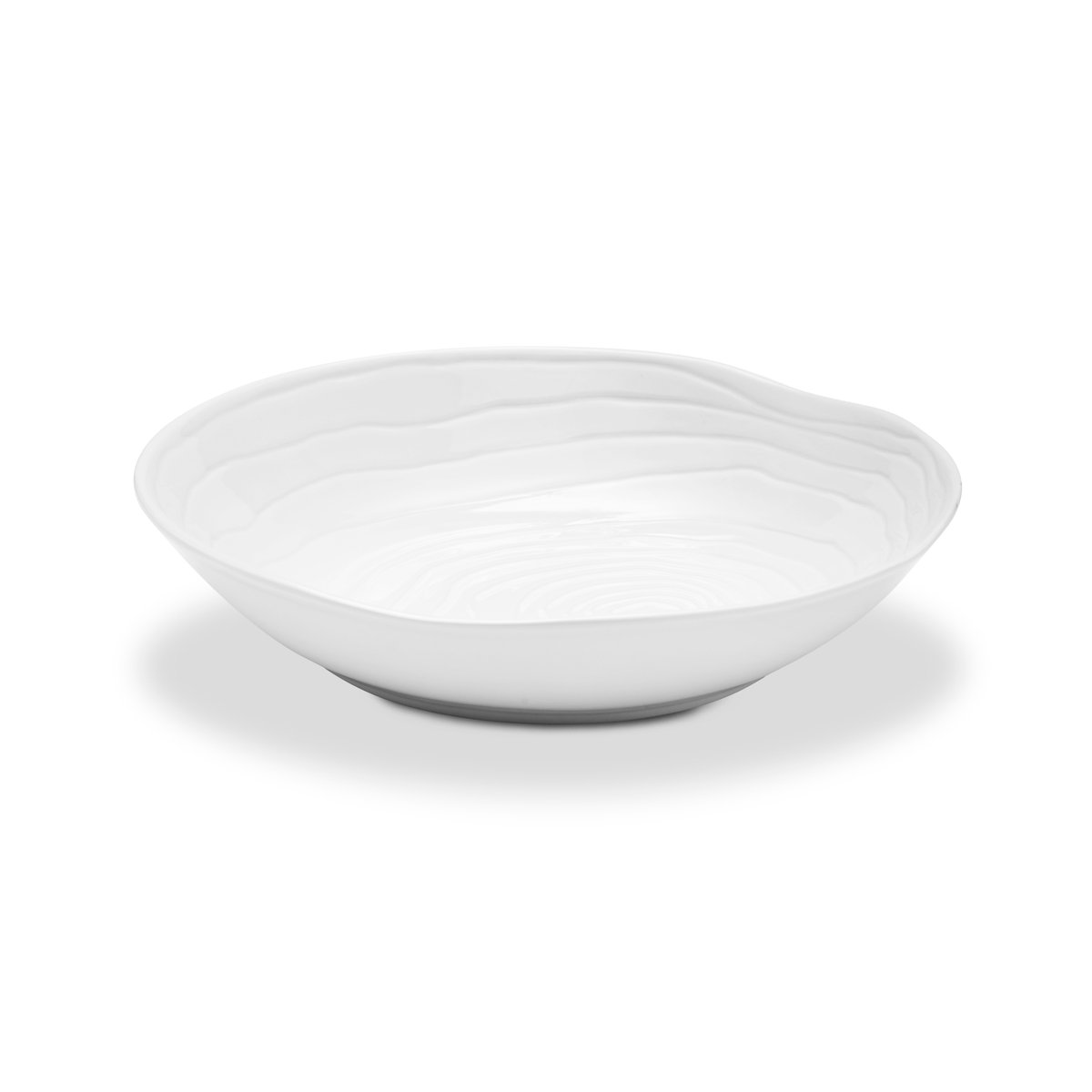 Pillivuyt Boulogne pastatallrik 23 cm Vit | Skandinavisk Design | Djupa tallrikar | Vit
