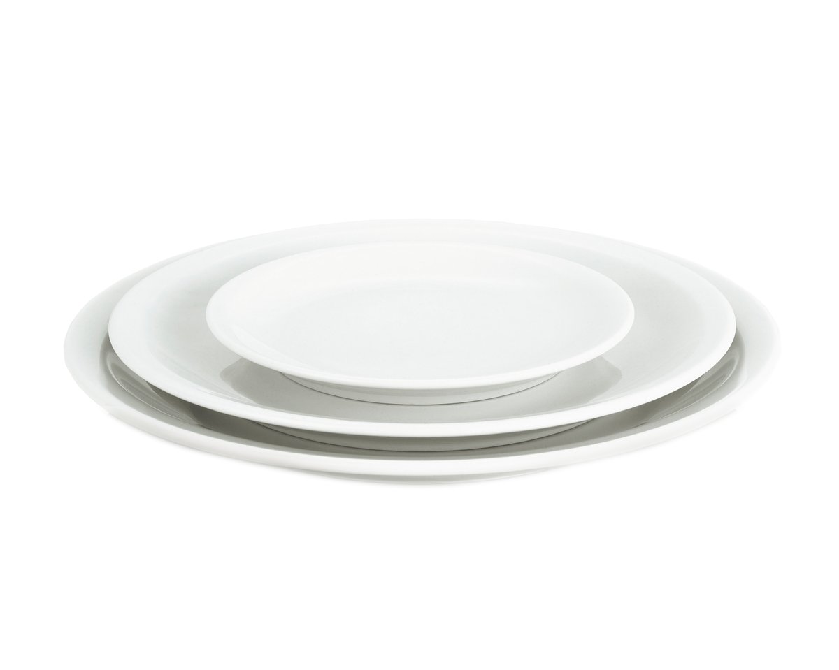 Pillivuyt Bourges tallrik flat vit 16,5 cm | Skandinavisk Design | Mattallrikar | Vit