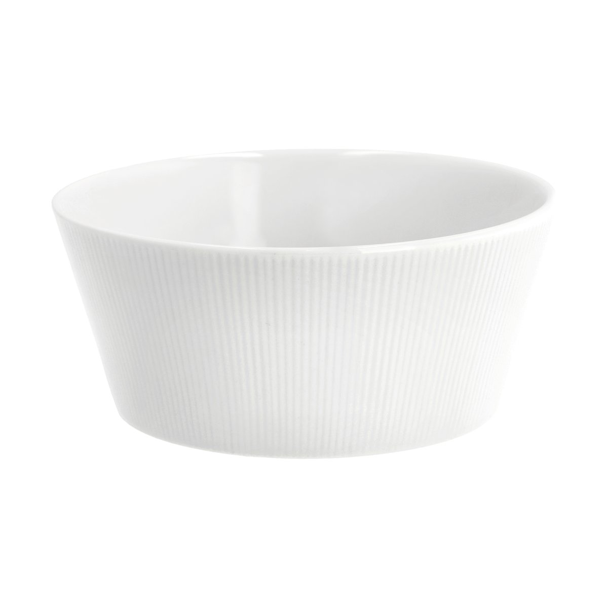 Pillivuyt Eventail skål 15 cm Vit | Skandinavisk Design | Frukostskålar | Vit