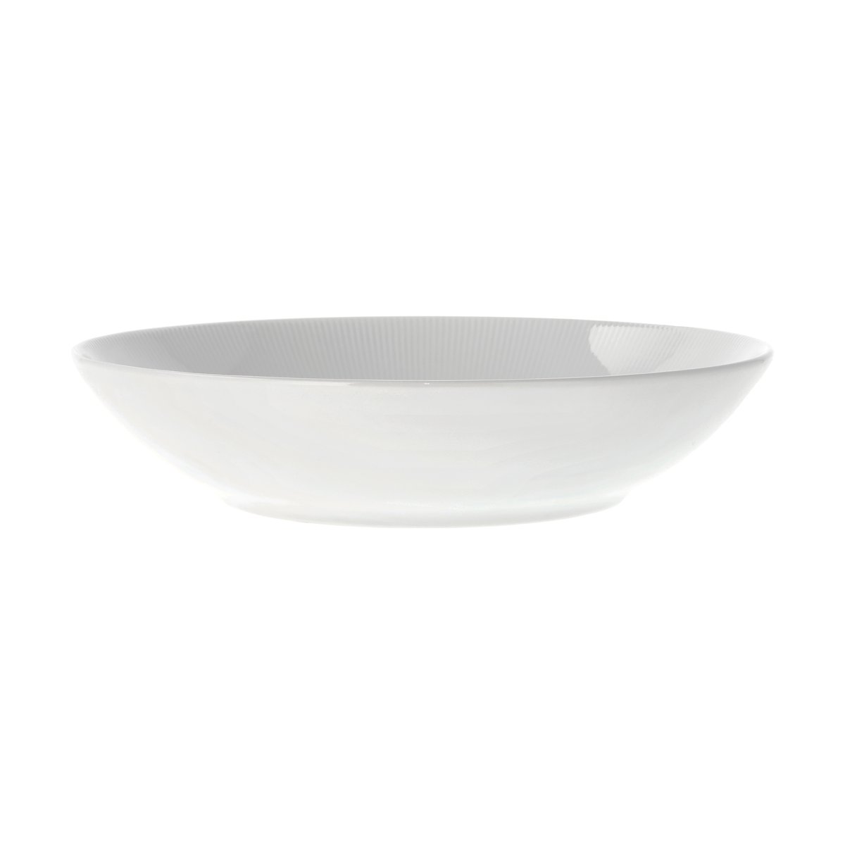 Pillivuyt Eventail skål 23 cm Vit | Skandinavisk Design | Frukostskålar | Vit