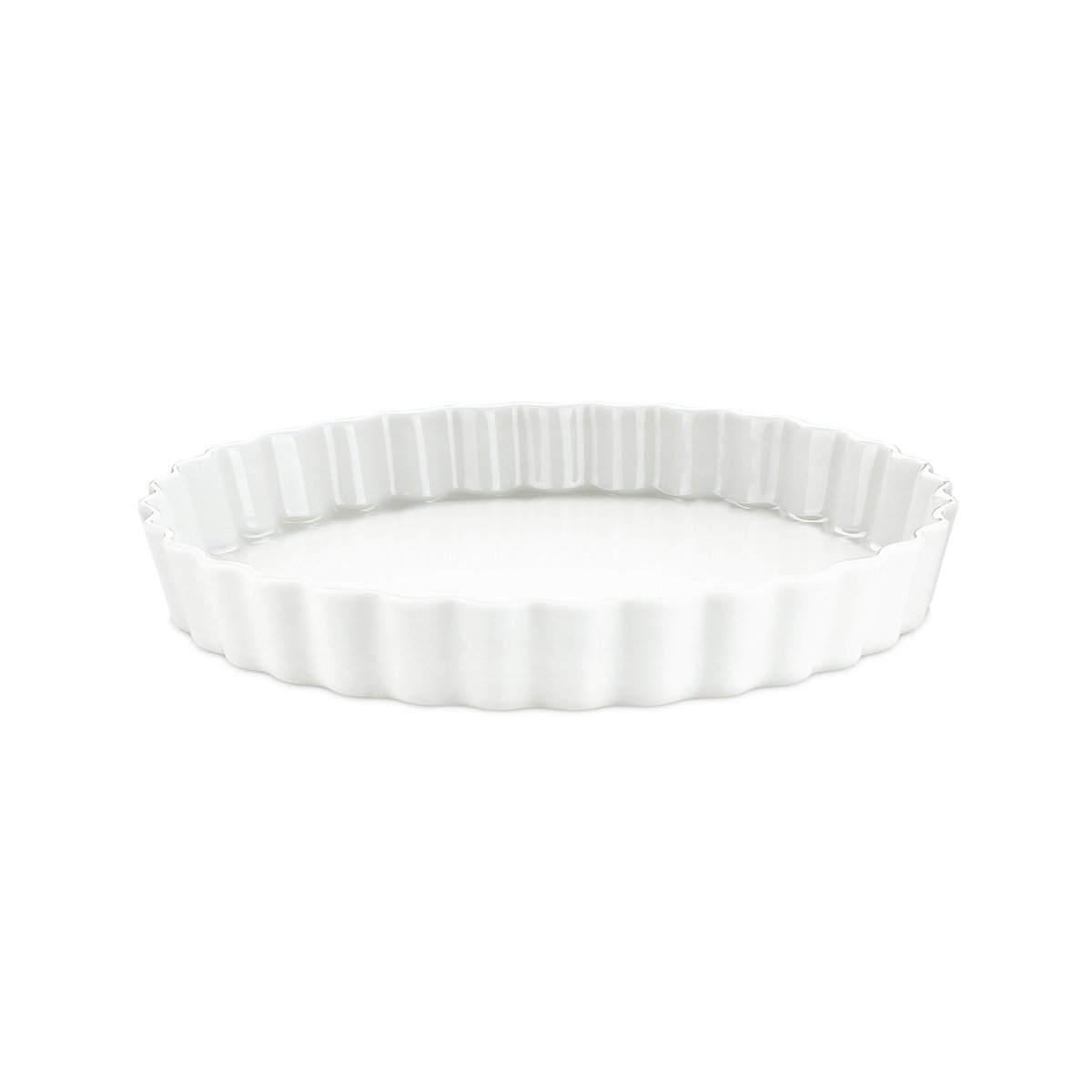 Pillivuyt pajform rund vit Ø 21 cm | Skandinavisk Design | Pajformar | Vit