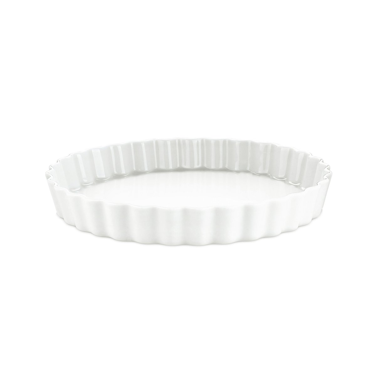 Pillivuyt pajform rund vit Ø 24 cm | Skandinavisk Design | Pajformar | Vit