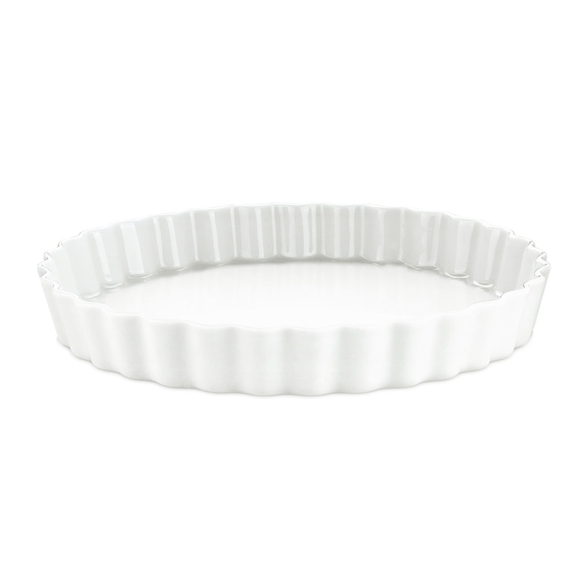 Pillivuyt pajform rund vit Ø 27,5 cm | Skandinavisk Design | Pajformar | Vit