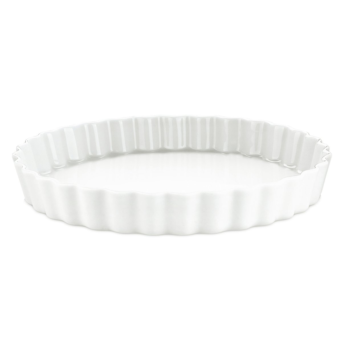 Pillivuyt pajform rund vit Ø 29 cm | Skandinavisk Design | Pajformar | Vit