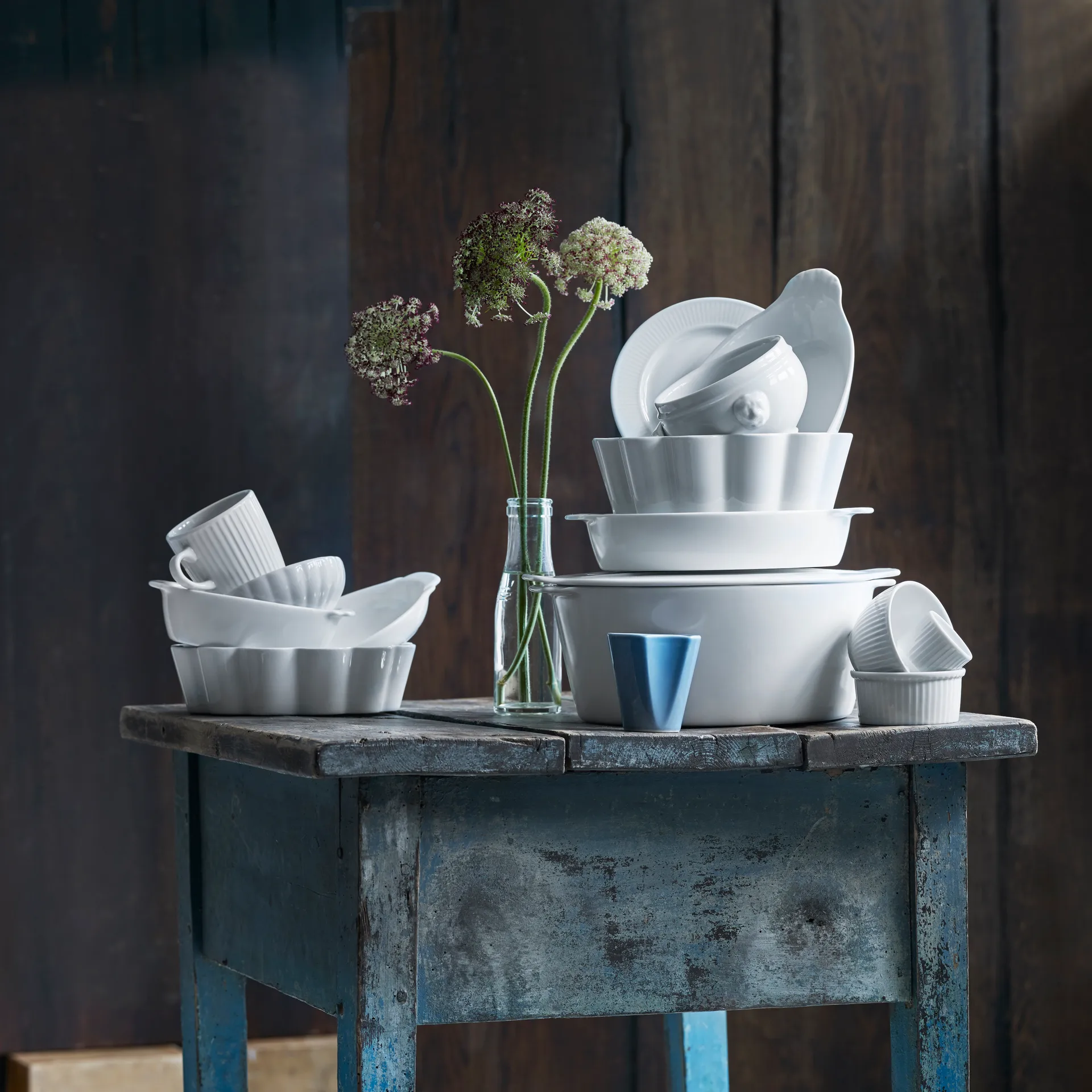 Pillivuyt serveringstallrik oval vit, 28x16 cm Pillivuyt