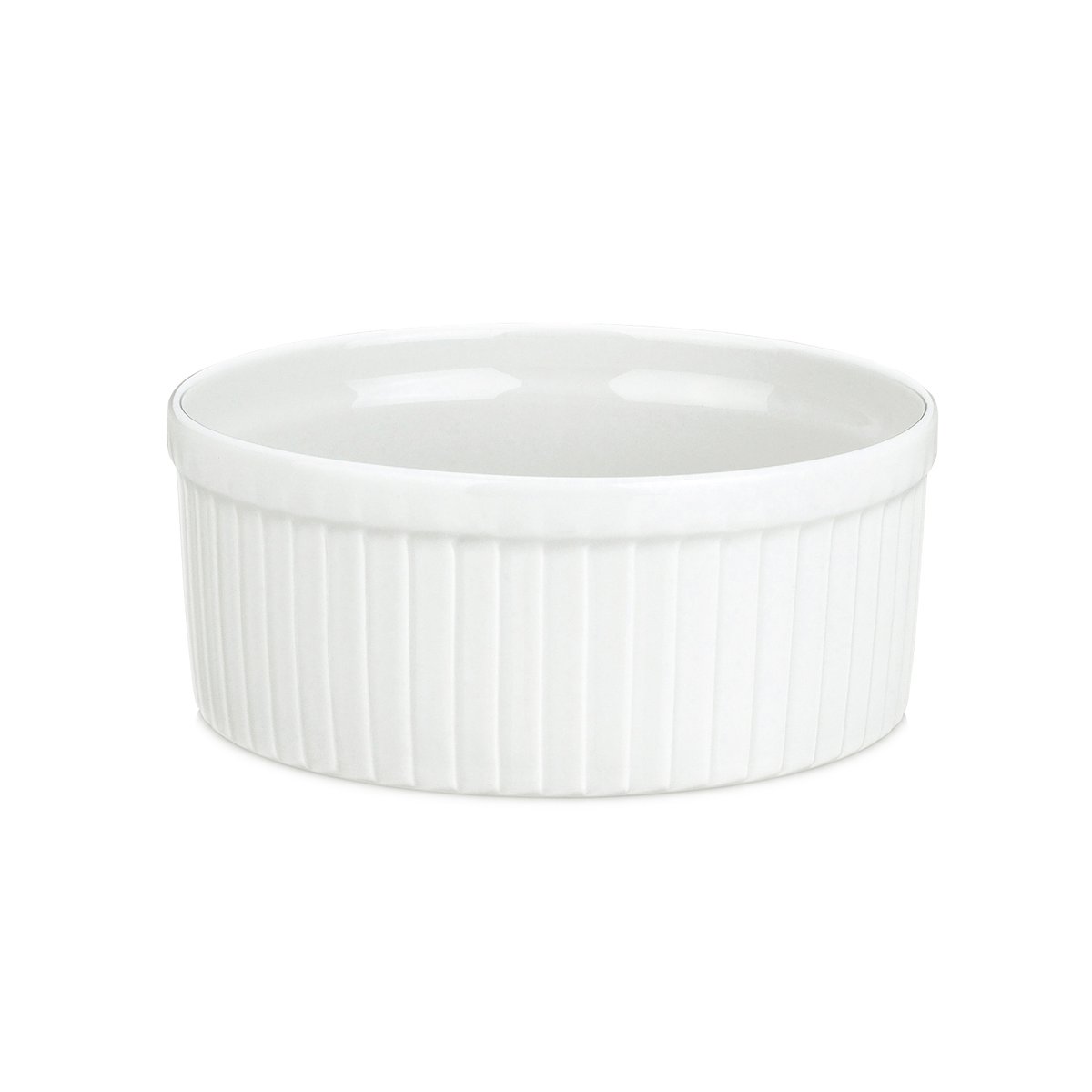 Pillivuyt suffléform 30 cl Vit | Skandinavisk Design | Serveringsskålar | Vit
