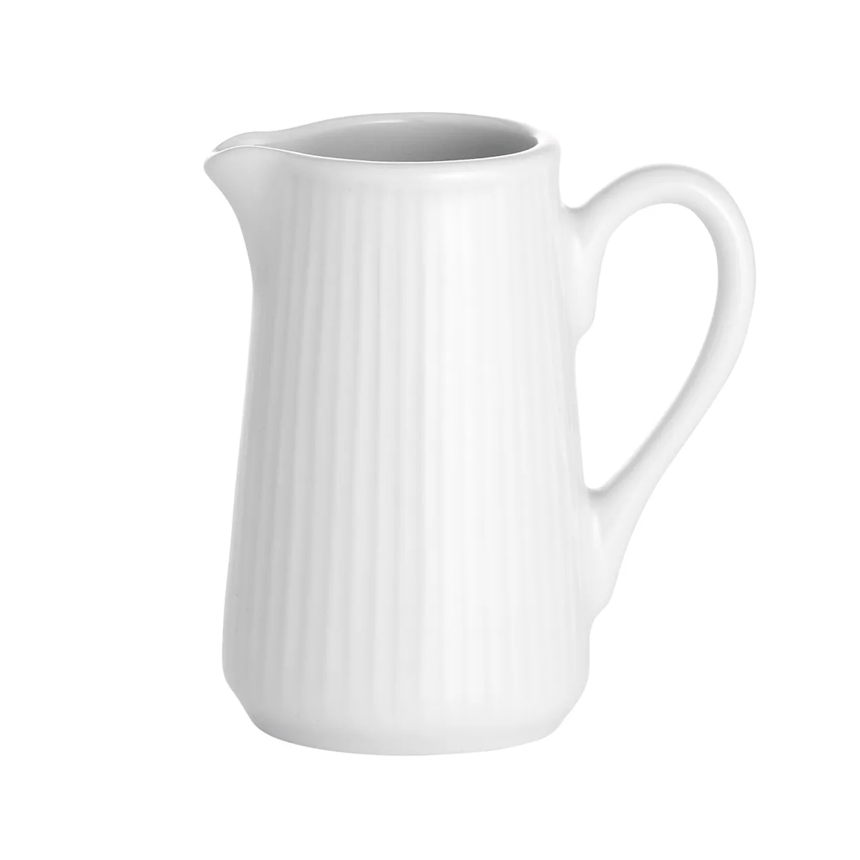 Pillivuyt Plissé kanna 13 cl Vit | Skandinavisk Design | Mjölkkannor | Vit