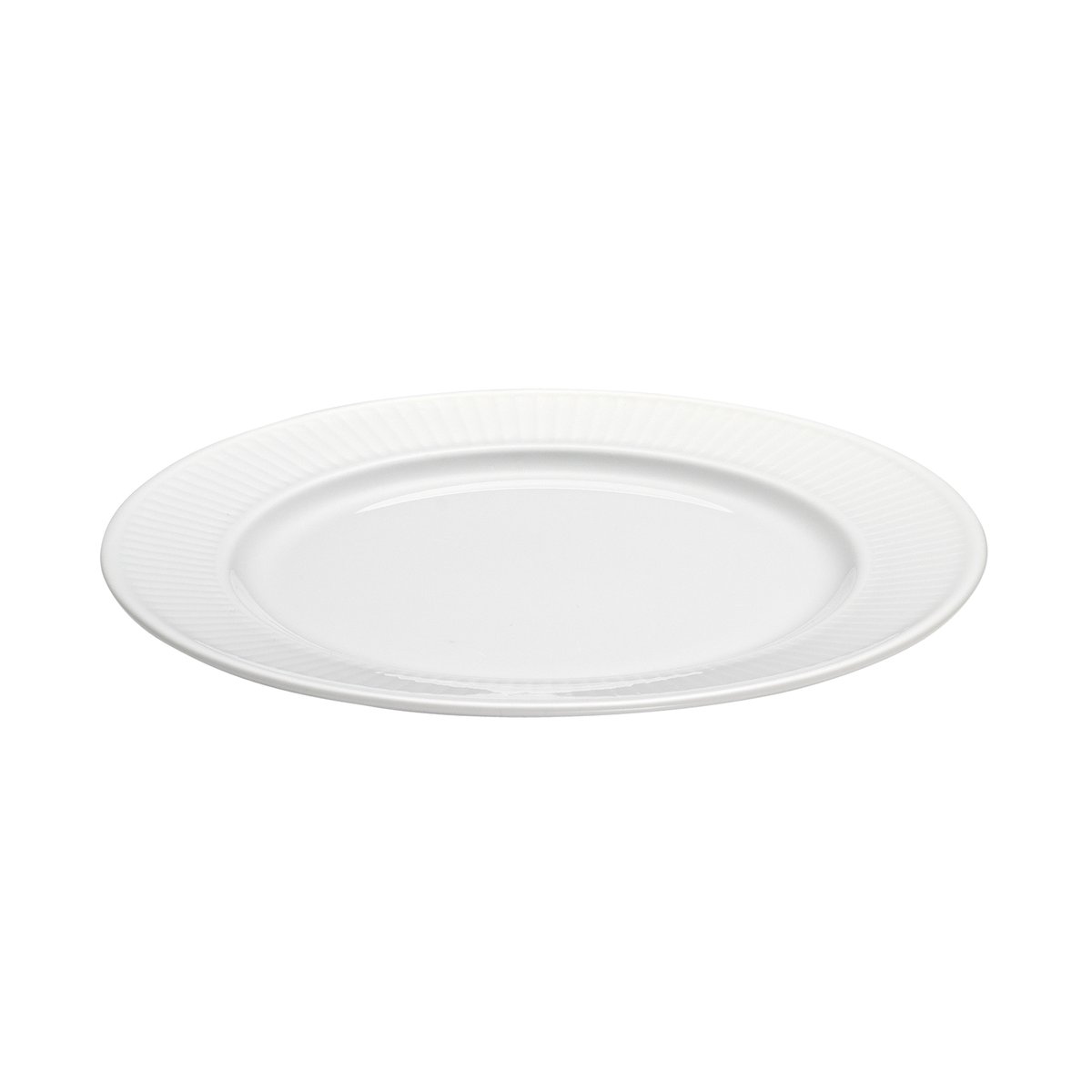 Pillivuyt Plissé tallrik 20 cm Vit | Skandinavisk Design | Assietter | Vit