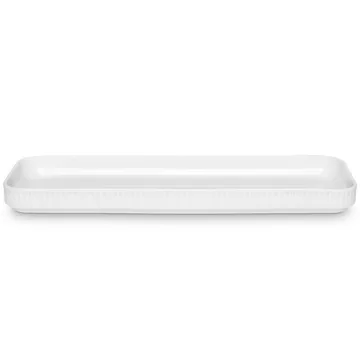 Plissé tapasfat - Vit - Pillivuyt