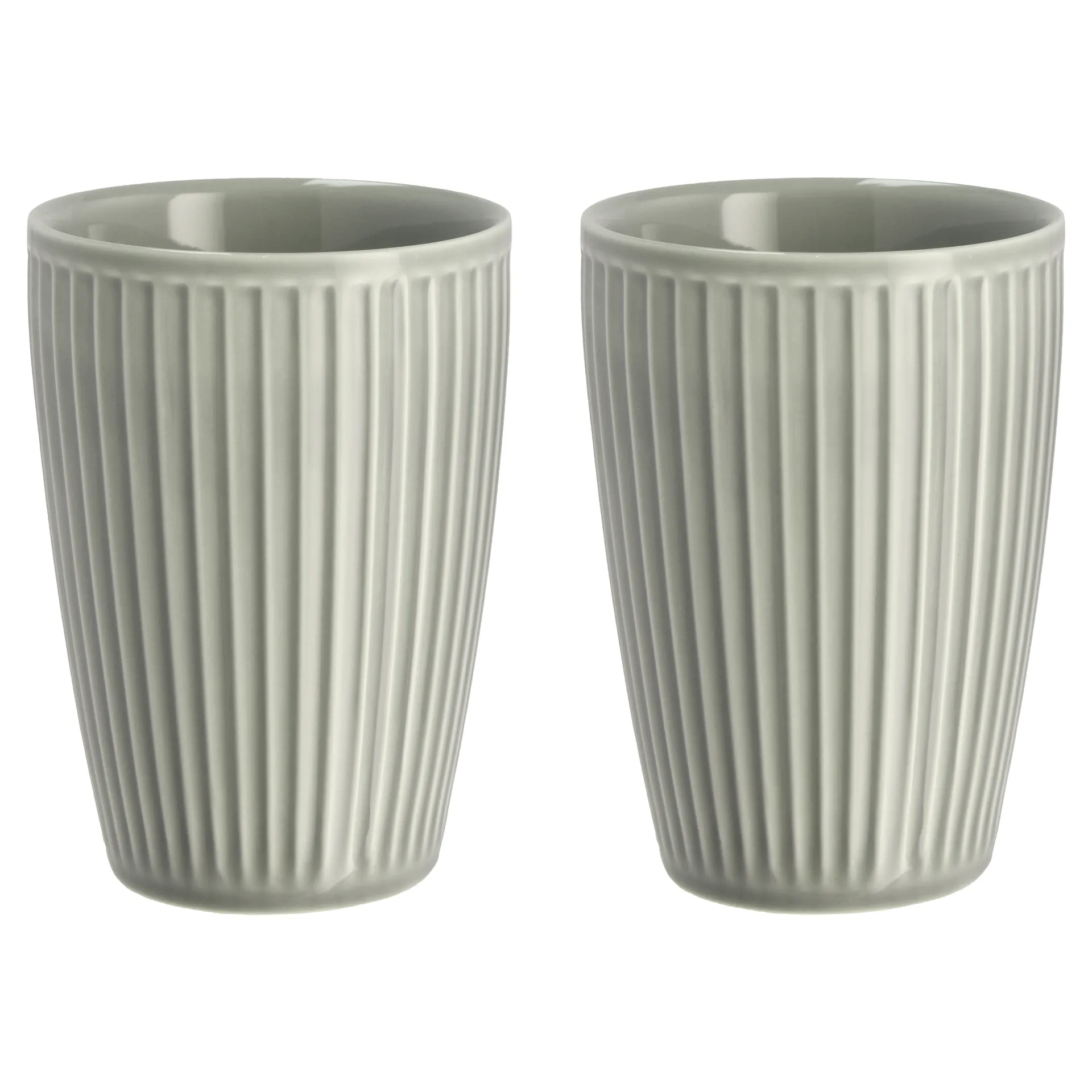 Plissé Termosmugg 25 cl 2-pack, Arctic ice Pillivuyt