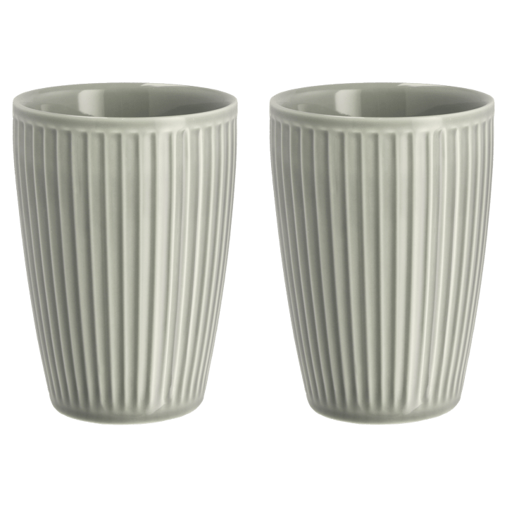 Plissé Termosmugg 25 cl 2-pack, Arctic ice Pillivuyt