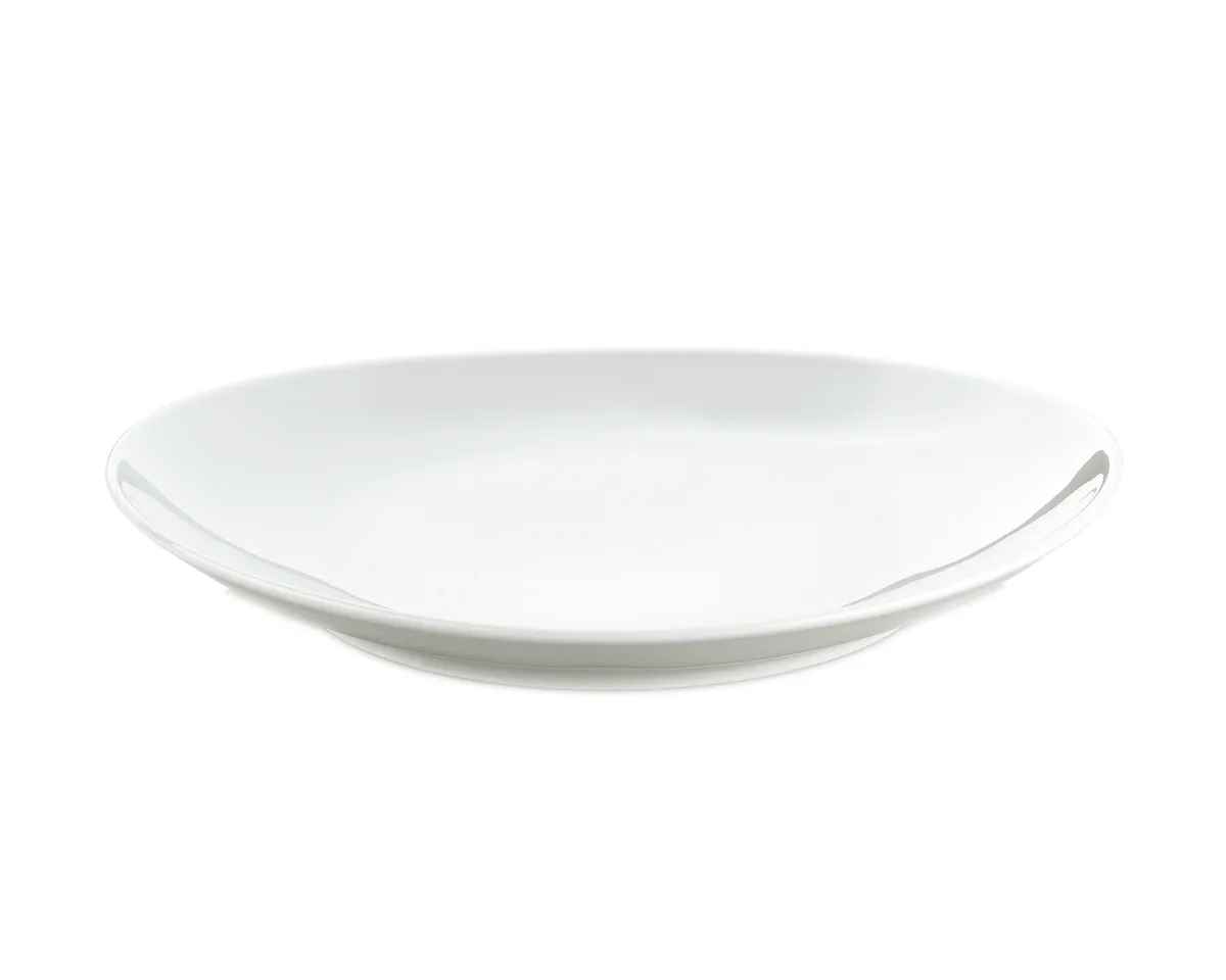 Pillivuyt Steaktallrik oval stor 29,5 cm Vit