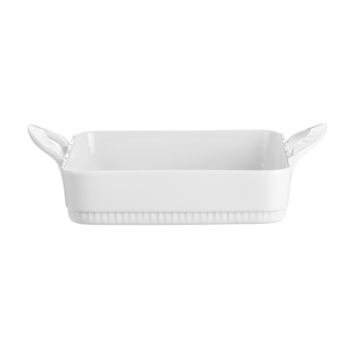 Pillivuyt Toulouse kvadratfat med handtag Litet | Skandinavisk Design | Ugnsformar | Vit