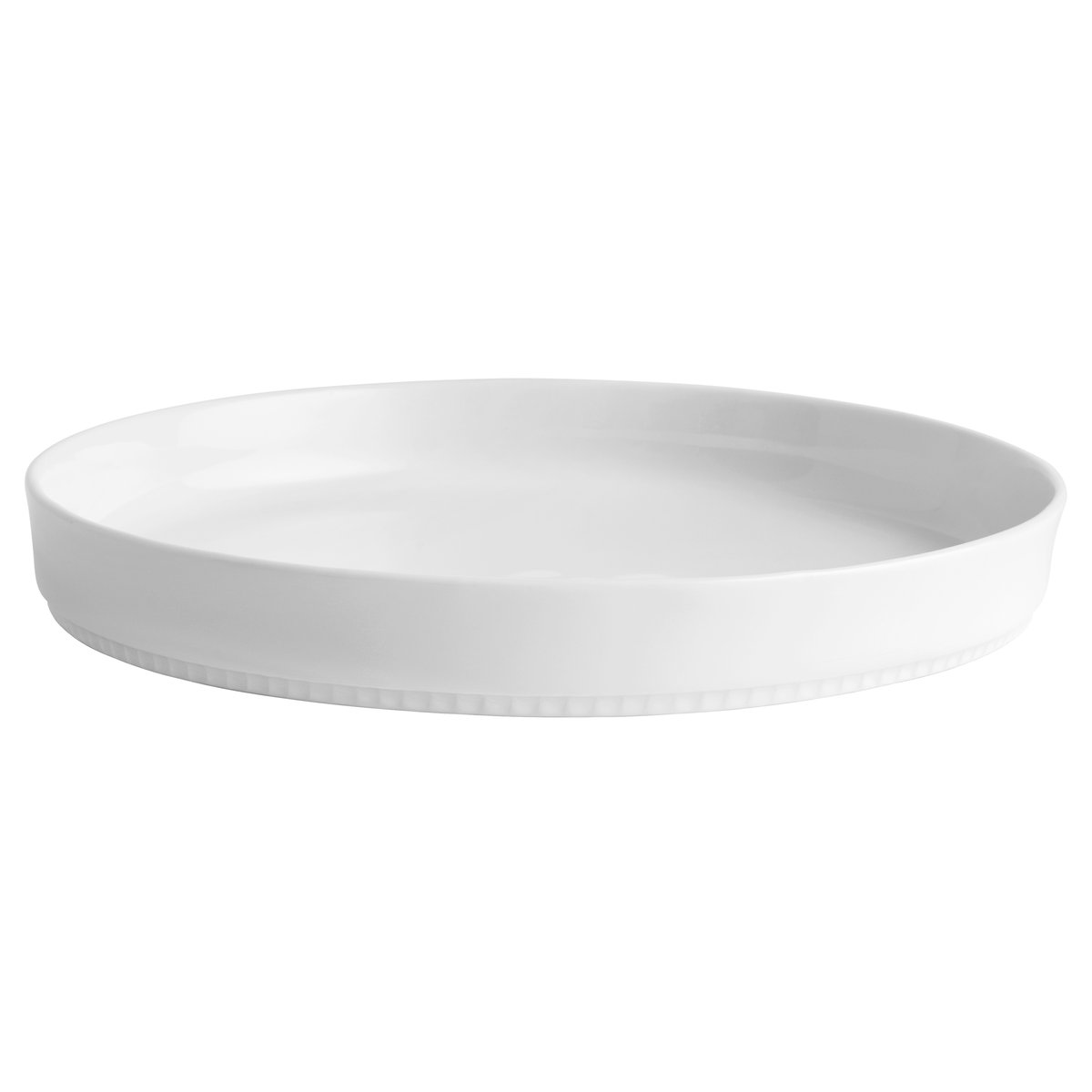 Pillivuyt Toulouse pastatallrik rak kant 22 cm Vit | Skandinavisk Design | Djupa tallrikar | Vit
