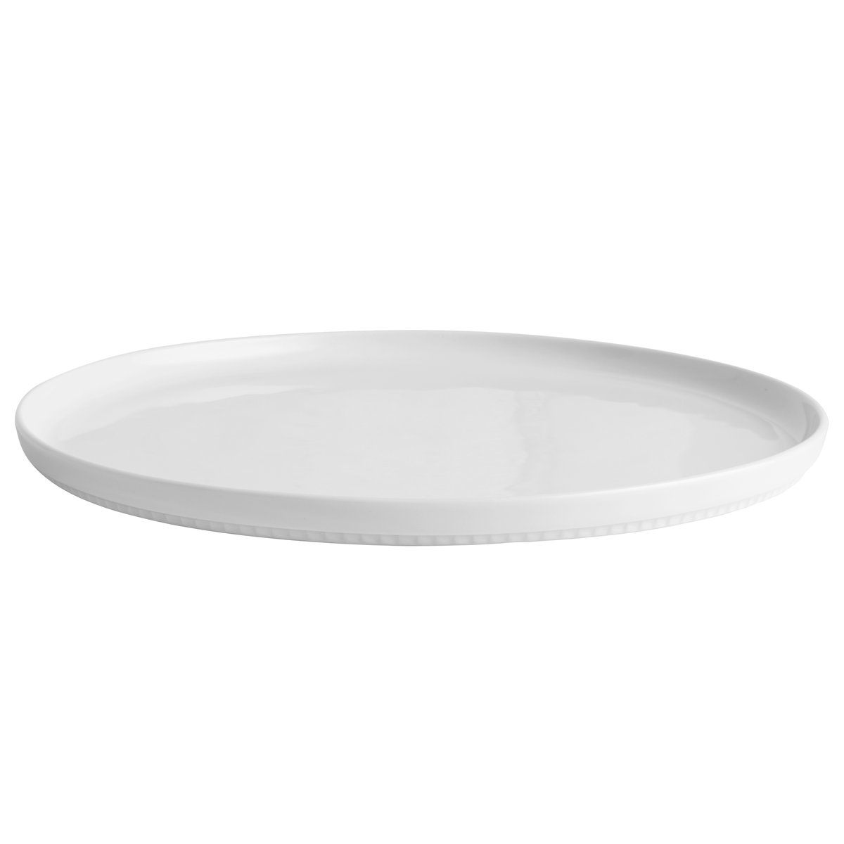 Pillivuyt Toulouse tallrik rak kant 28 cm Vit | Skandinavisk Design | Mattallrikar | Vit
