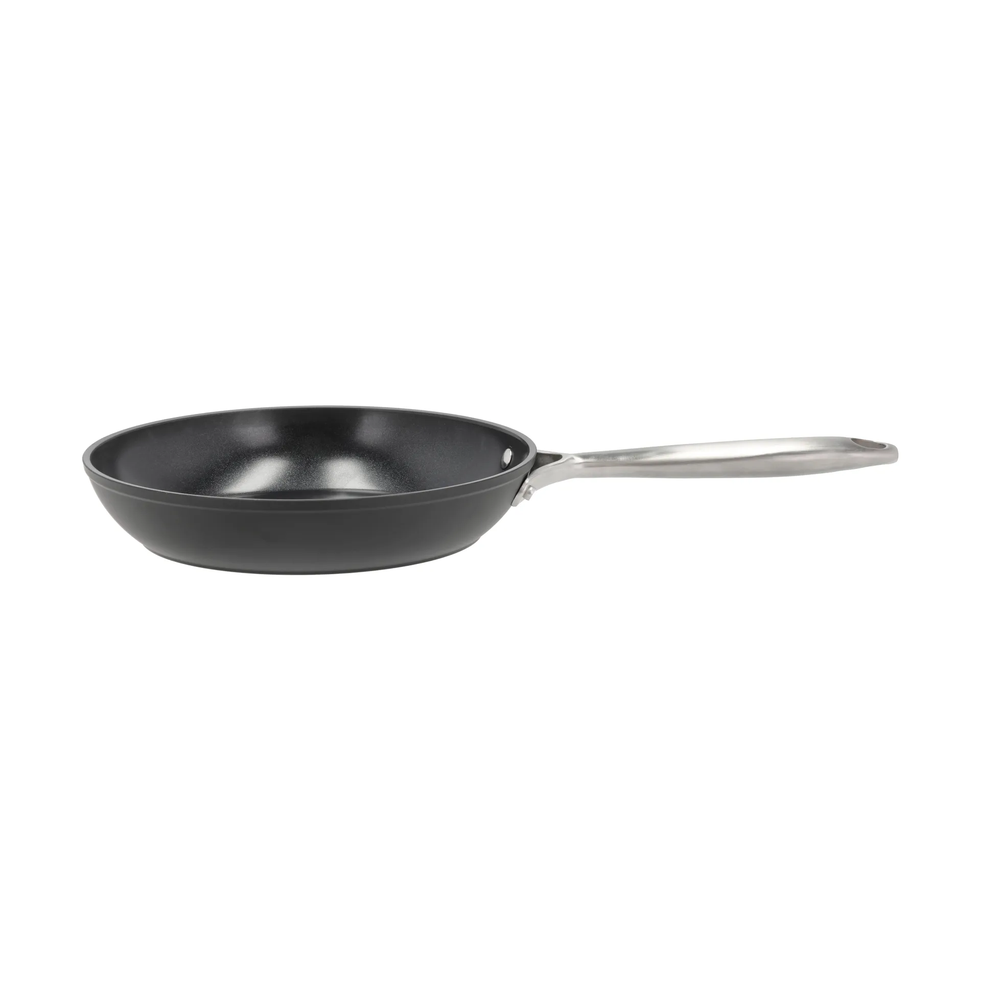 Travo stekpanna keramisk non-stick 24 cm, Svart-aluminium Pillivuyt
