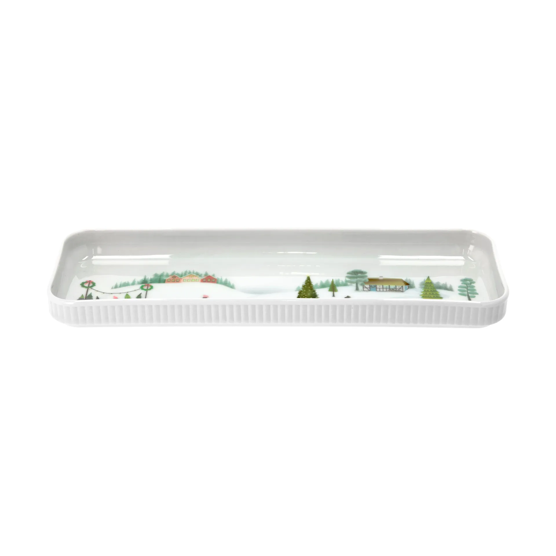 Vinter fat 12x36 cm, Vit Pillivuyt