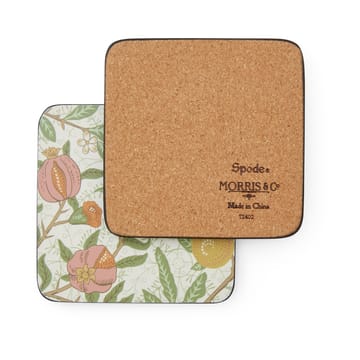 Morris & Co Simpley mixed glasunderlägg 6 delar - Fruit, Willow, Marigold - Pimpernel