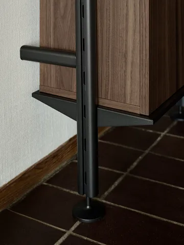 Pira G2 hyllsystem W B Black/Walnut - Pira