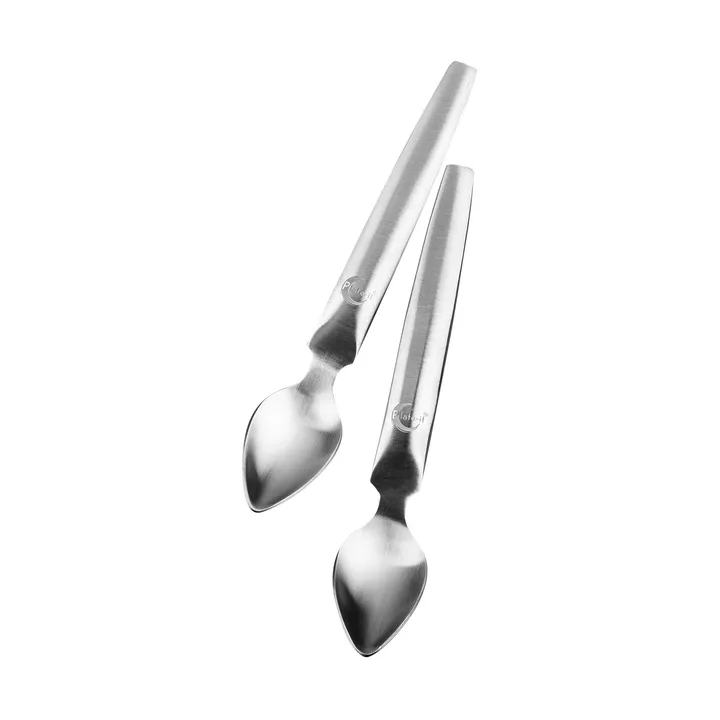 Plate-it quenellskedar 2-pack - Rostfritt stål - Plate It