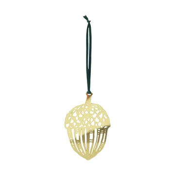 Acorn julhänge - Guld - Pluto Design