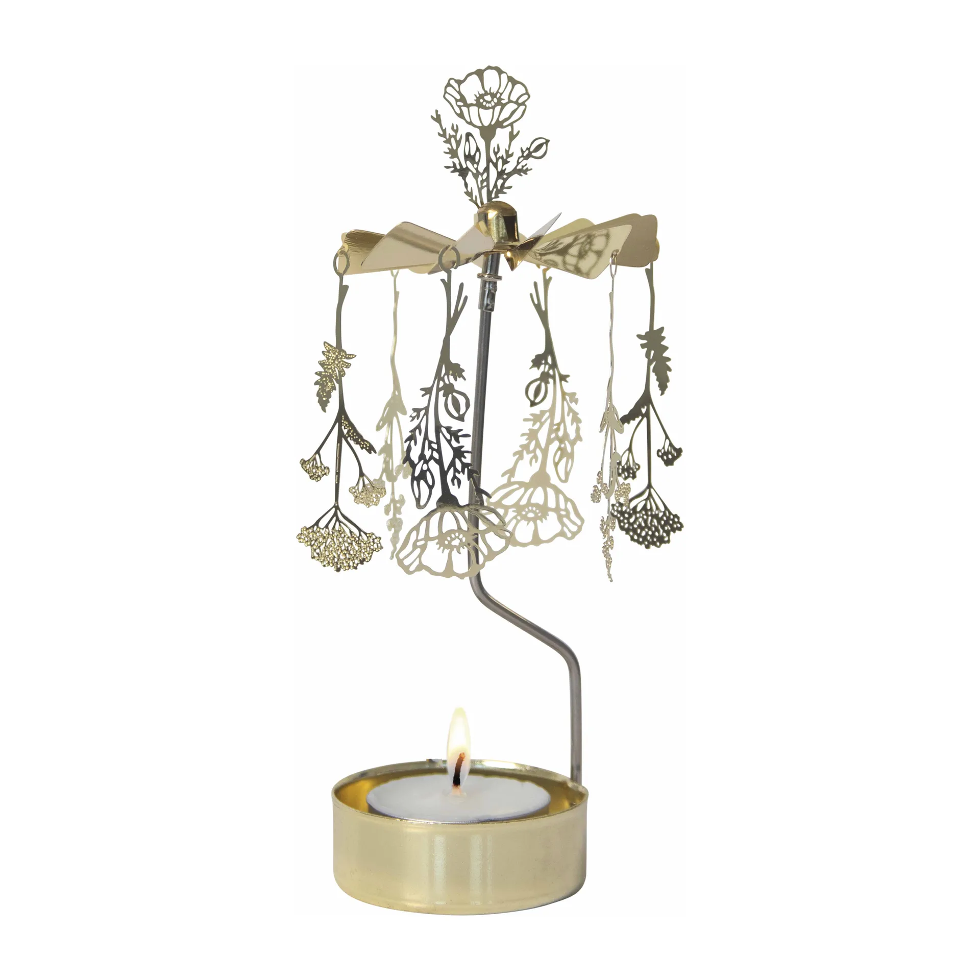 Änglaspel flora, Guld Pluto Design