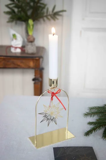 Arc deco ljusstake - Guld - Pluto Design