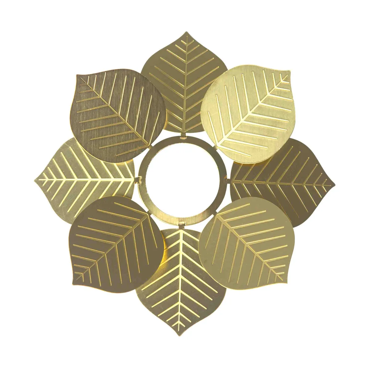 Pluto Design Berså ljusmanschett Ø9,5 cm Mässing