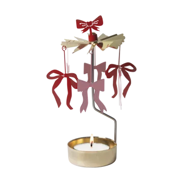 Bow änglaspel - Guld-röd-rosa - Pluto Design