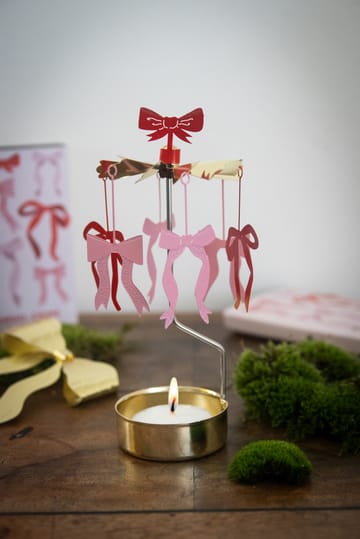 Bow änglaspel - Guld-röd-rosa - Pluto Design