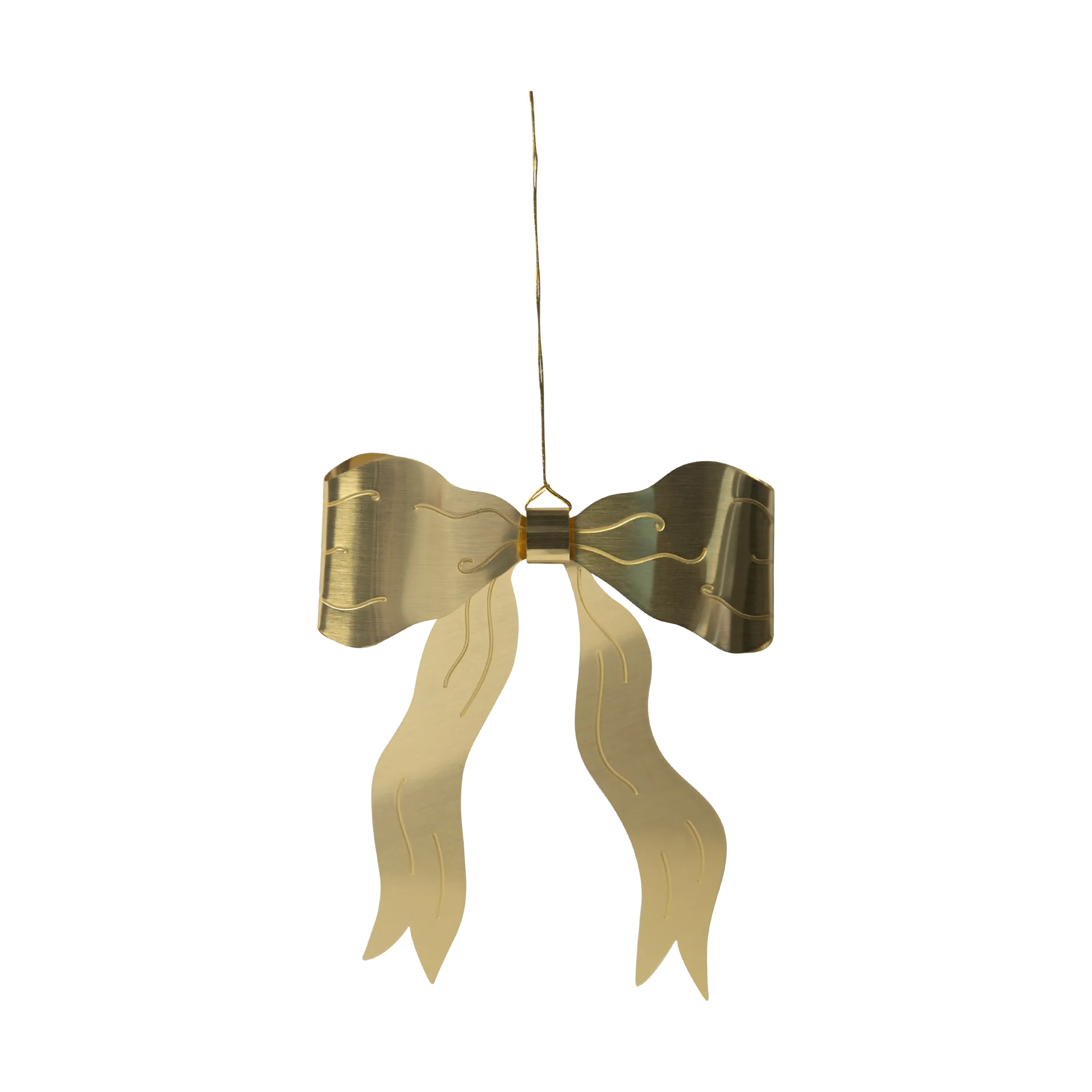 Bow dekorationshänge , Guld Pluto Design