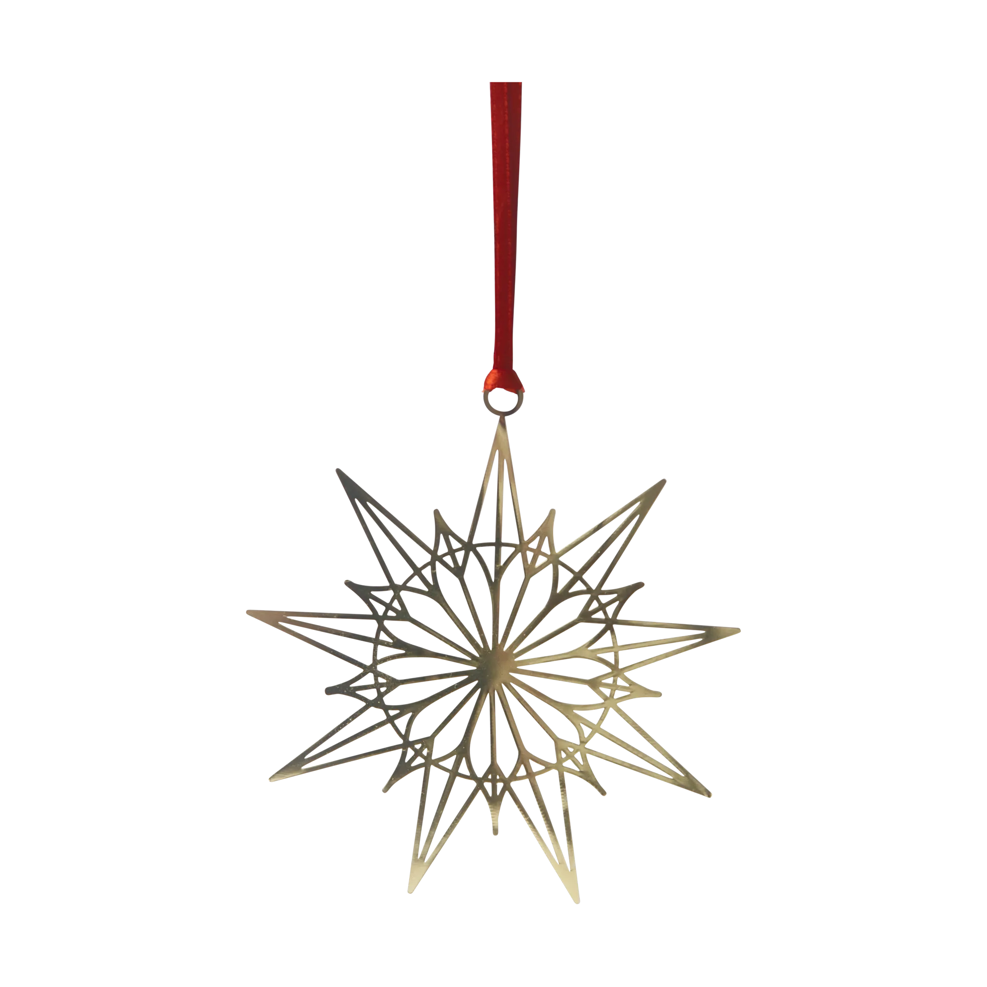 Christmas star dekorationshänge, Guld Pluto Design