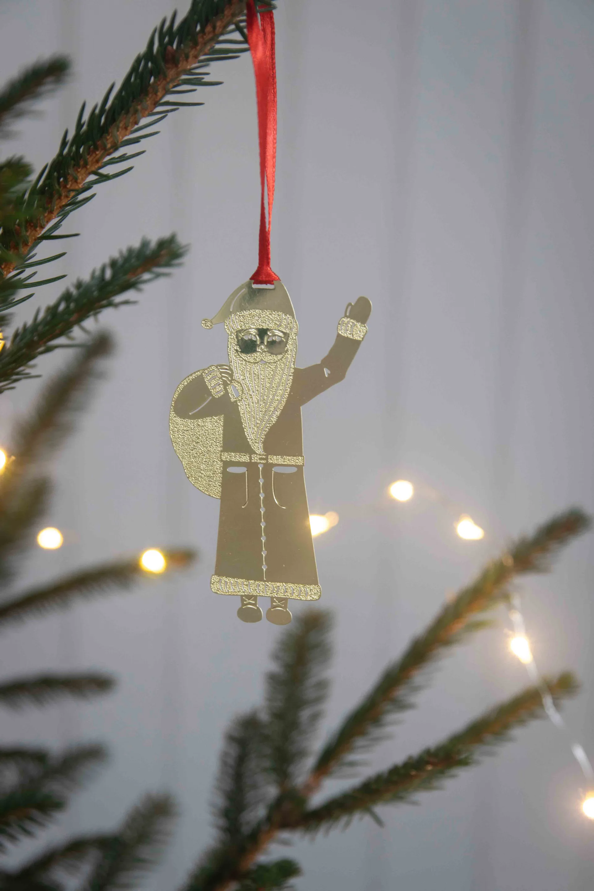 Claus dekorationshänge, Guld Pluto Design