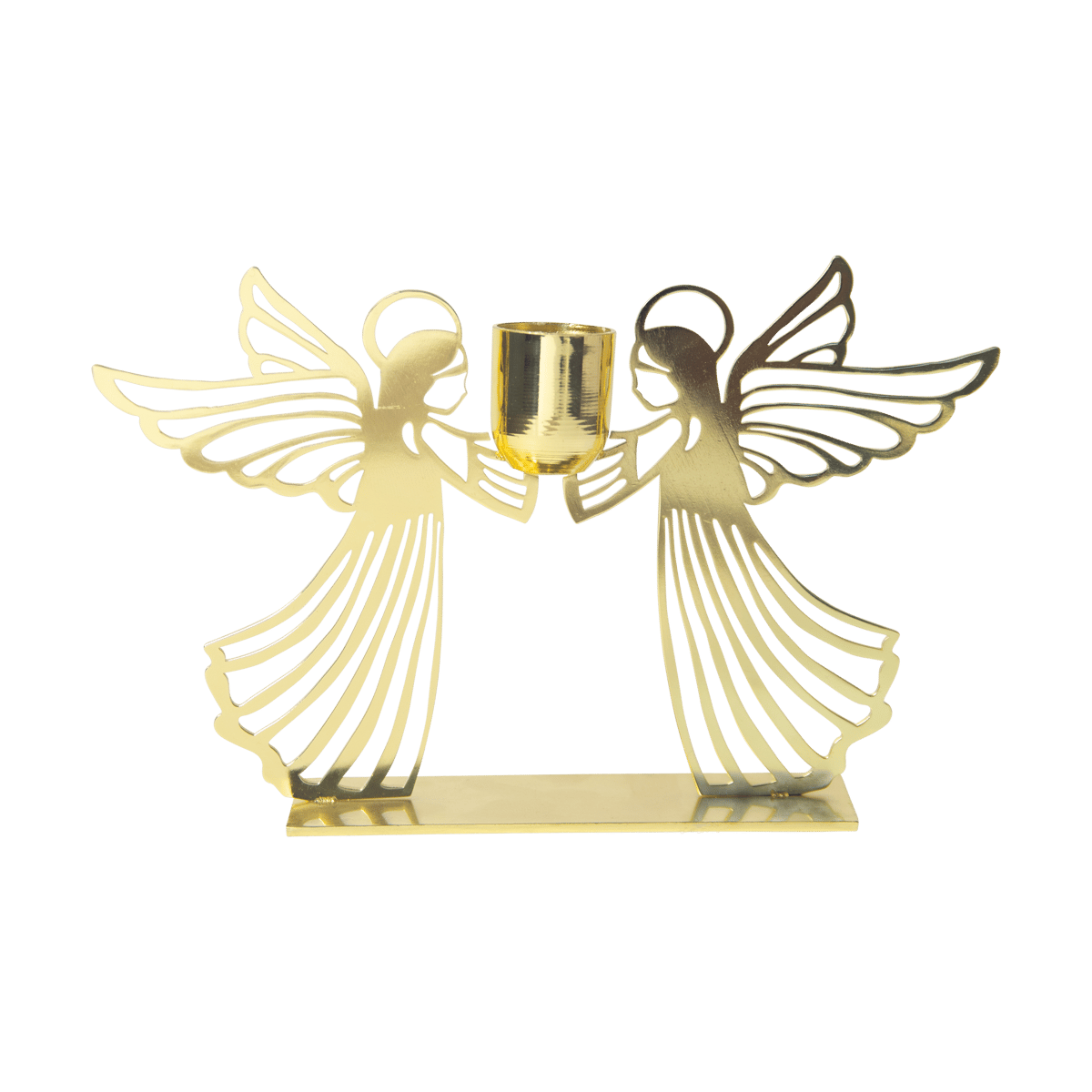 Pluto Design Flying angel ljusstake Guld | Skandinavisk Design | Ljuslyktor & Ljusfat | Guldfärgad
