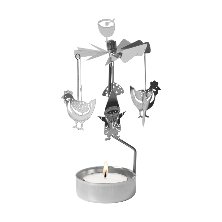 Fox & Santa änglaspel - Silver - Pluto Design