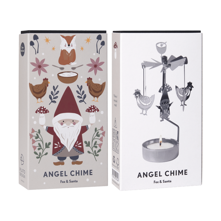 Fox & Santa änglaspel, Silver Pluto Design