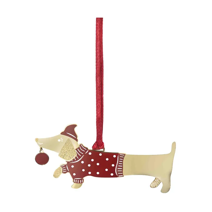 Jolly dog dekorationshänge - Guld - Pluto Design
