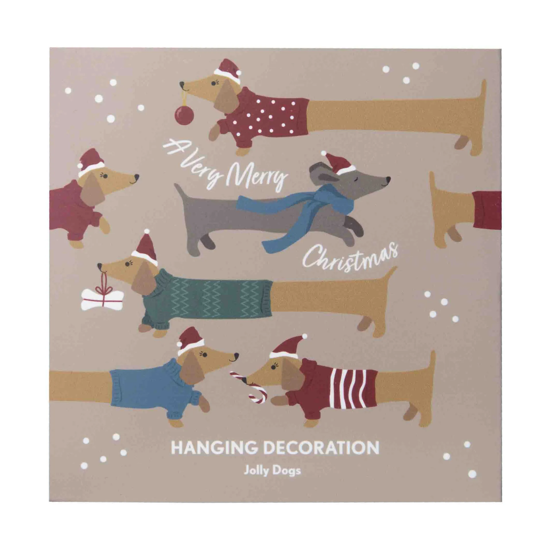 Jolly dog dekorationshänge, Guld Pluto Design