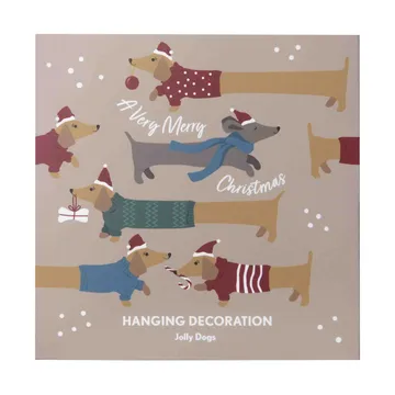 Jolly dog dekorationshänge - Guld - Pluto Design