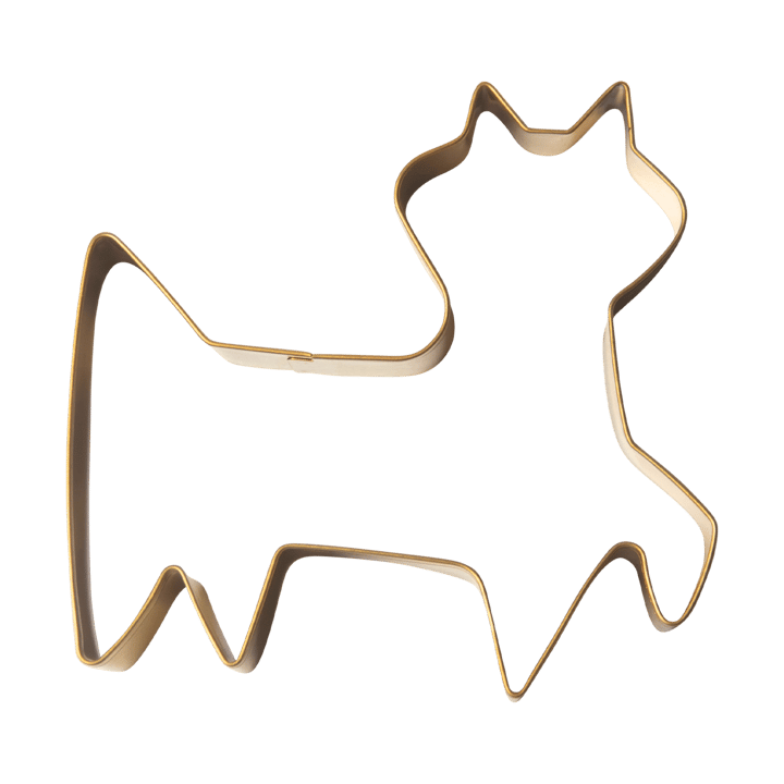 Lisa Larson Felix kakform - Guld - Pluto Design