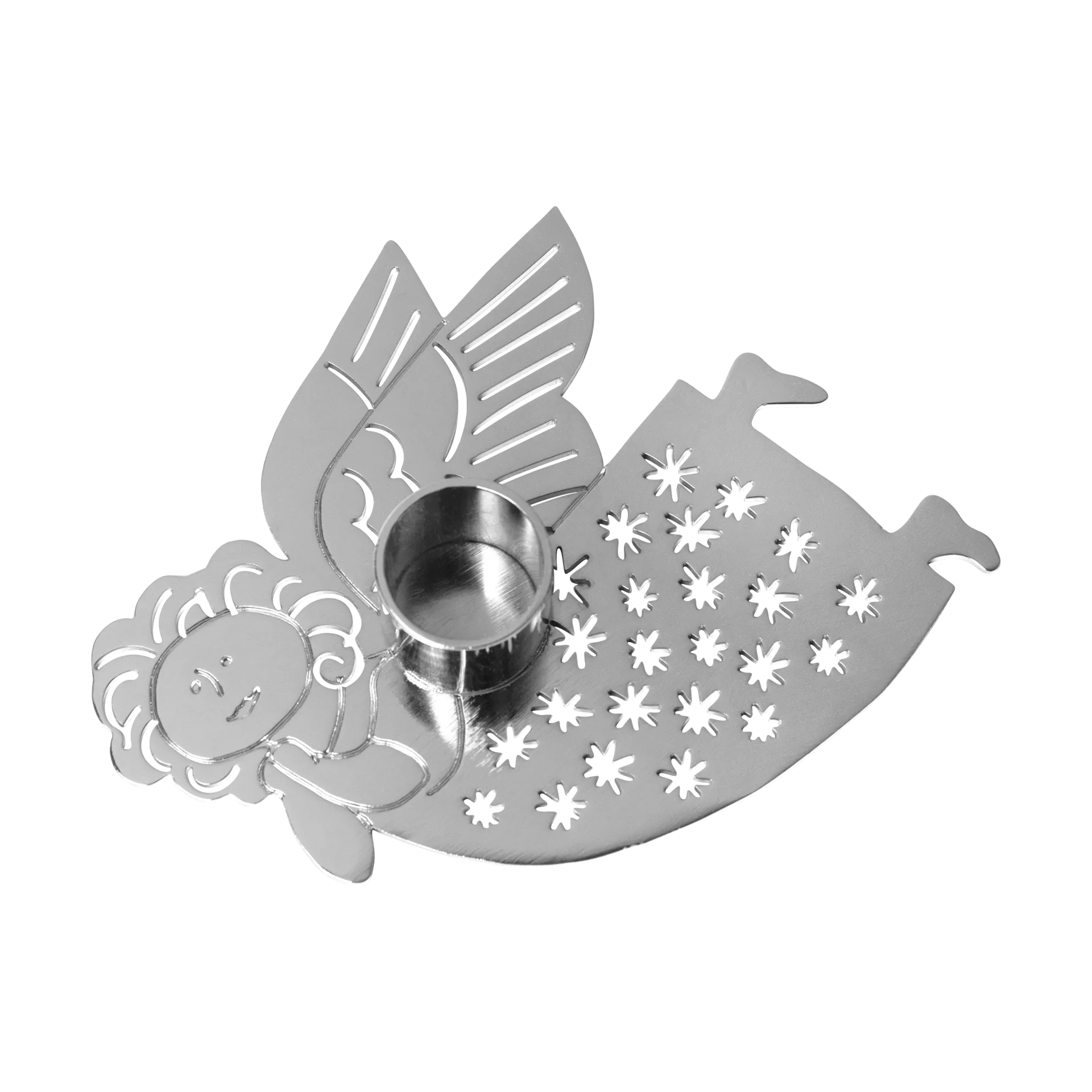 Lisa Larson Hanna ljusstake, Silver Pluto Design