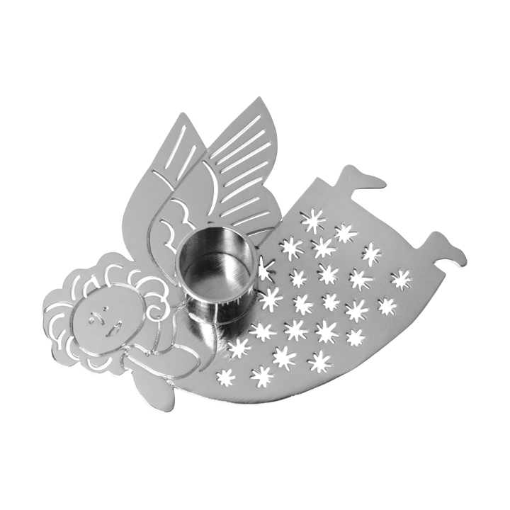 Lisa Larson Hanna ljusstake - Silver - Pluto Design