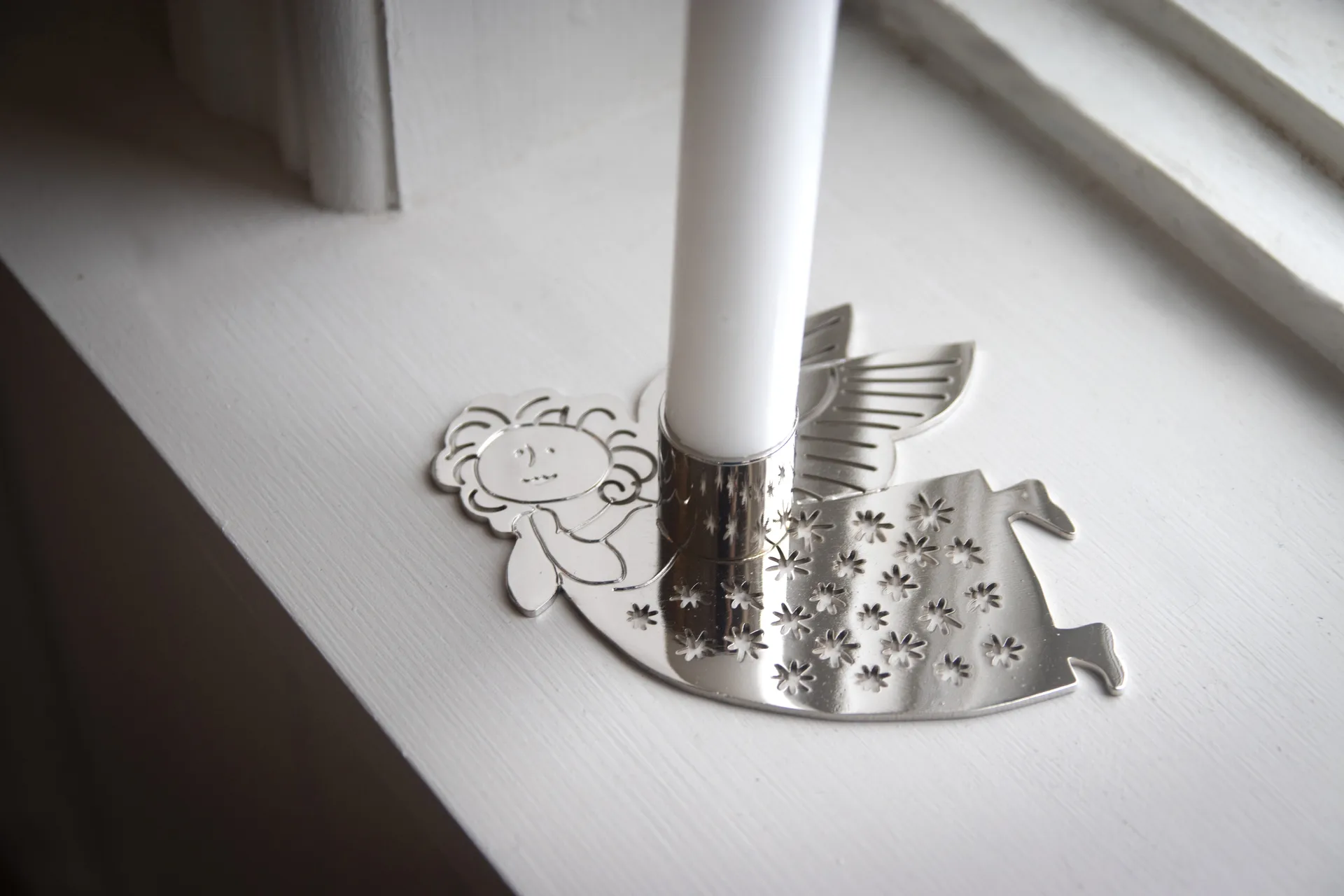 Lisa Larson Hanna ljusstake, Silver Pluto Design