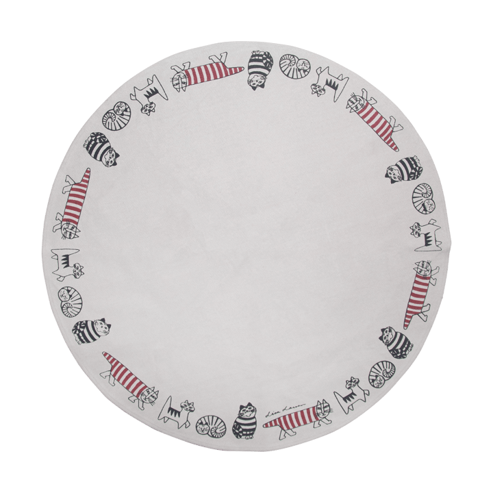 Lisa Larson julgransmatta Ø105,6 cm - Beige - Pluto Design