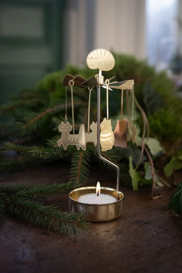 Lisa Larson katter änglaspel - Guld - Pluto Design