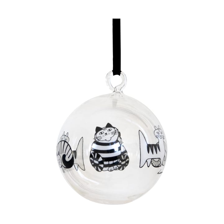 Lisa Larson katter julgranskula - White-black - Pluto Design