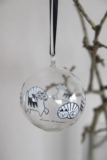 Lisa Larson katter julgranskula - White-black - Pluto Design
