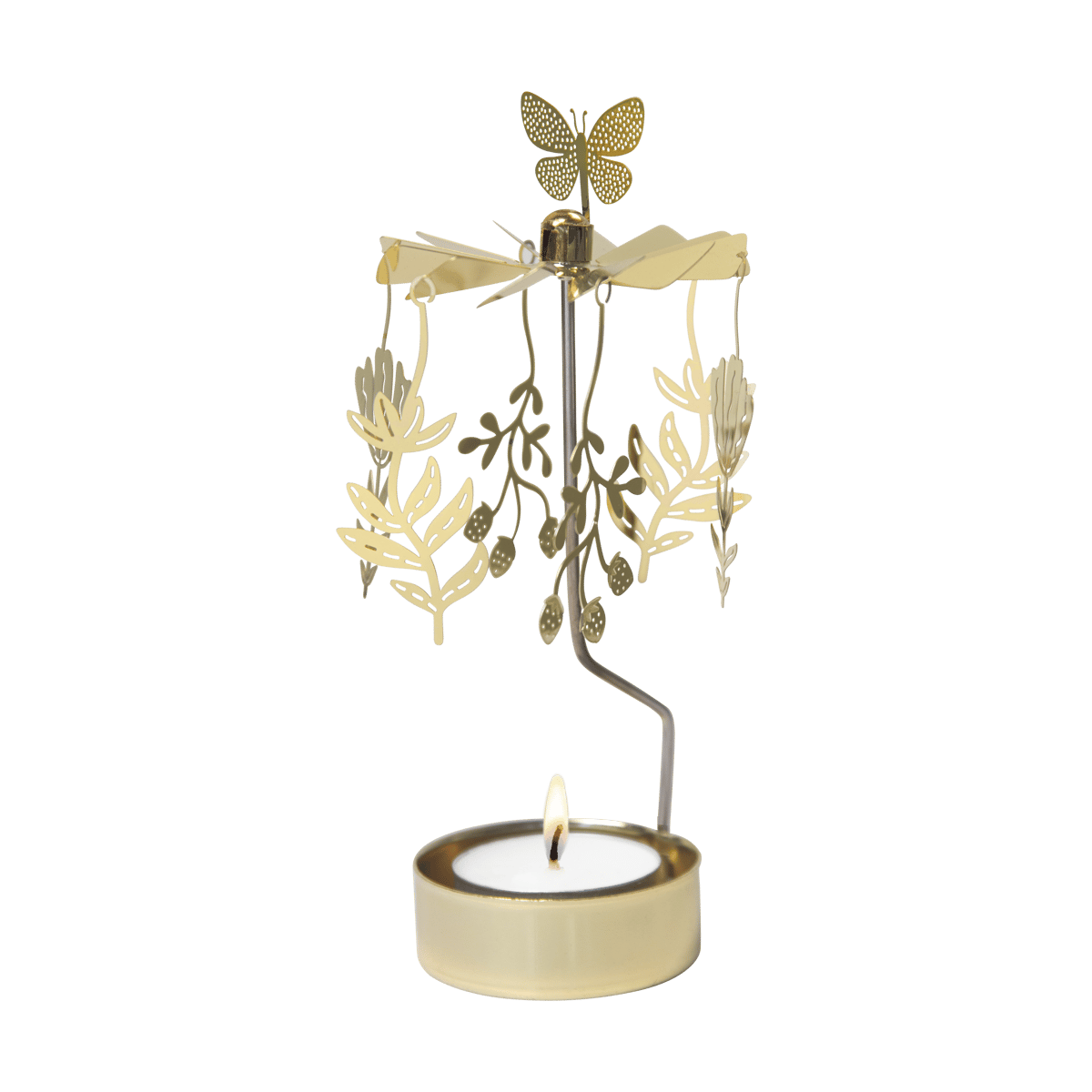 Pluto Design Meadow änglaspel Guld | Skandinavisk Design | Ljuslyktor & Ljusfat | Guldfärgad