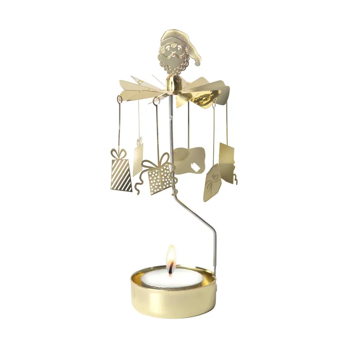 Merry christmas änglaspel - Guld - Pluto Design