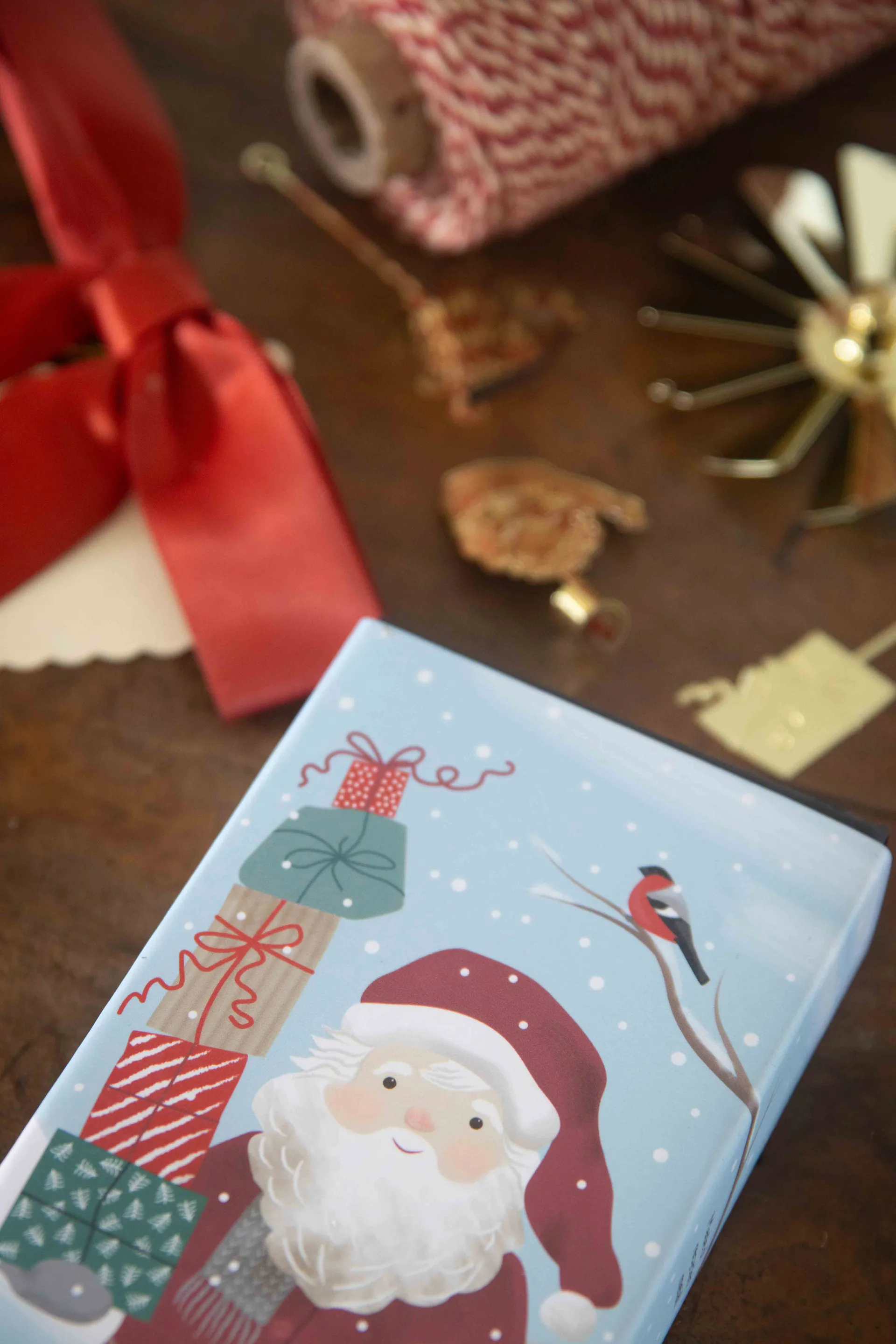 Merry christmas änglaspel, Guld Pluto Design